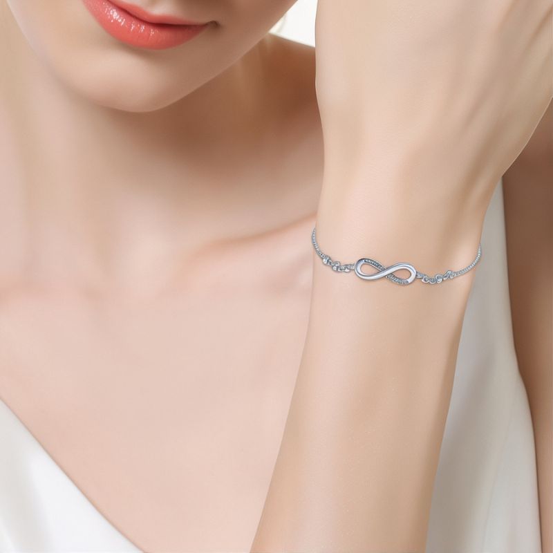 Bracelet Infini en argent